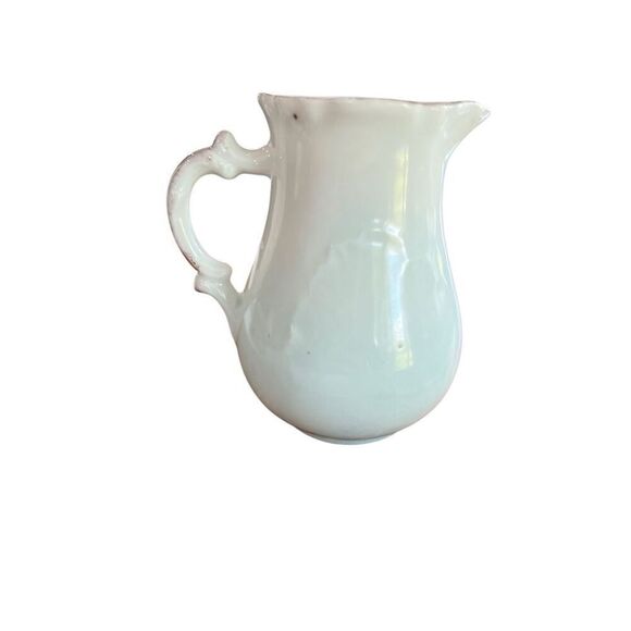 Vintage Cloud Creamer Gold Blue White 535 Mark 4 Inch Unique Collectors Piece - Picture 2 of 13